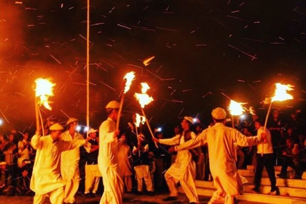 May Fang fire dance Baltistan